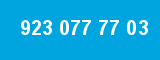 923 077 77 03 923 077 77 03